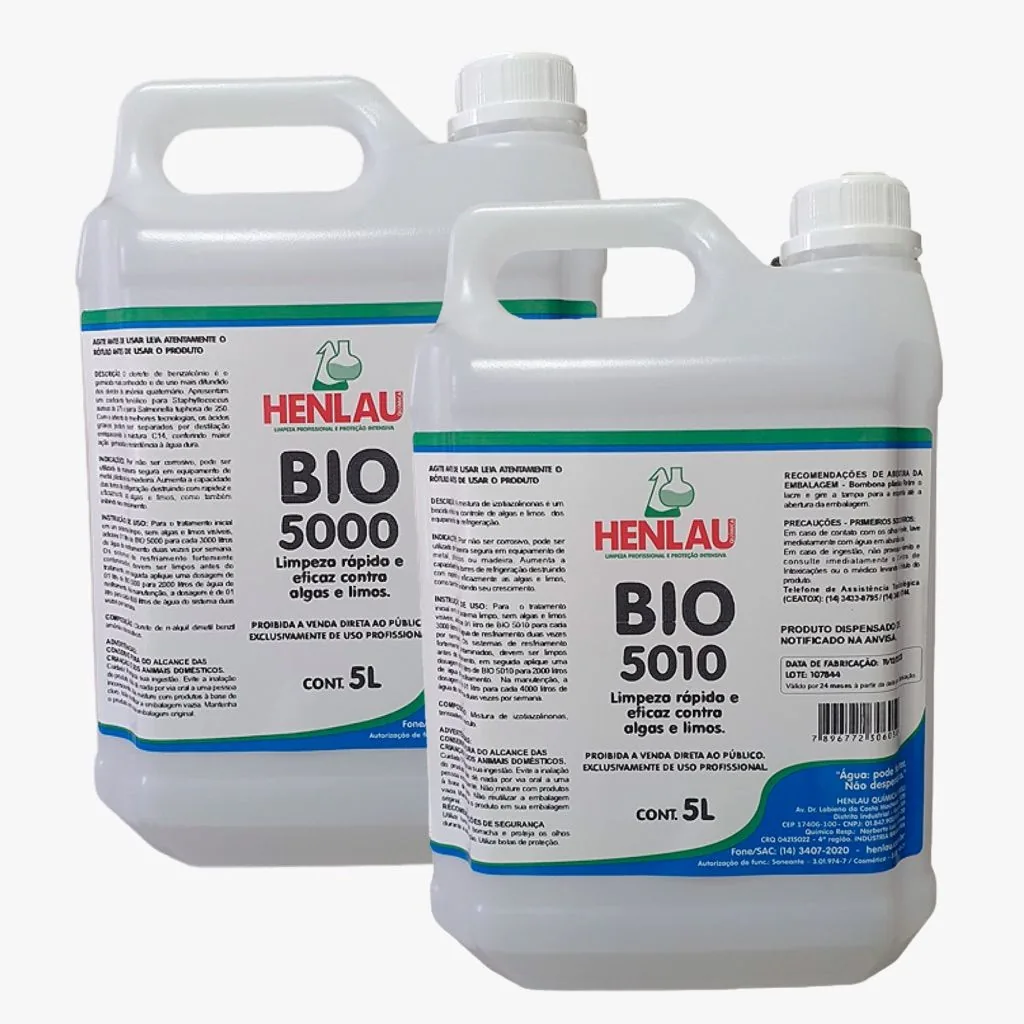 Embalagem do produto BIO 5000 e BIO 5010