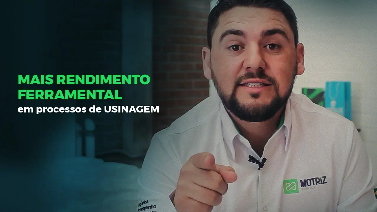 Capa do vídeo: Como aumentar em 24,32% o rendimento do ferramental no processo de usinagem